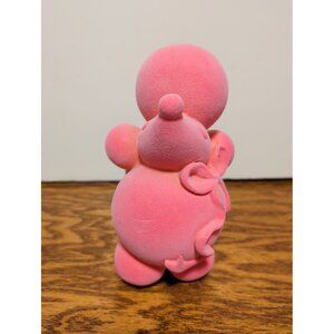 Flocked poodle home decor